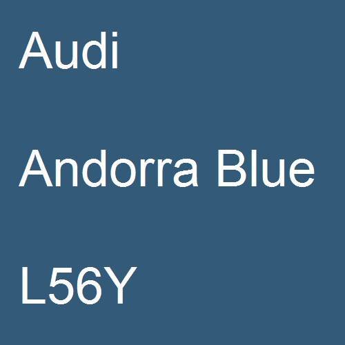 Audi, Andorra Blue, L56Y.